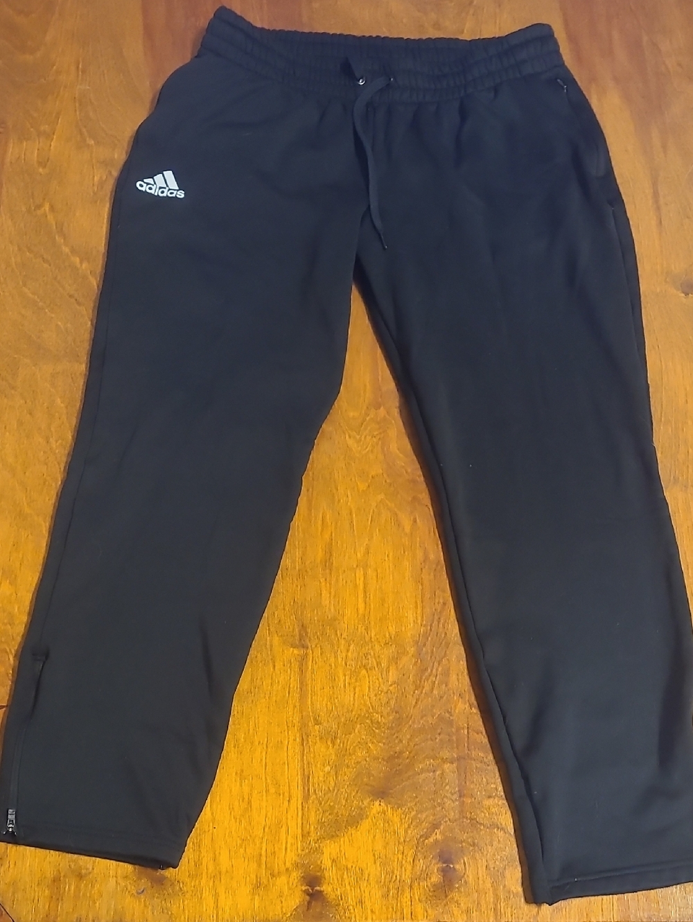 adidas Black Track Pants with Logo